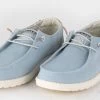 Hey Dude Denim Wendy Tempe Gypsum Womens Casual Shoes 40083-407 1 Hey Dude Denim Wendy Tempe Gypsum Womens Casual Shoes 40083-407 -Vogue Shoes 40083 407