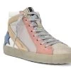 Shushop Mauve/White Roxanne Kids Sneakers 401-531 -Vogue Shoes 401 531 2 resized