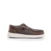 Hey Dude Brown Wally Grip Craft Leather Men's Casual Shoes 40175-030 2 Hey Dude Brown Wally Grip Craft Leather Men's Casual Shoes 40175-030 -Vogue Shoes 40175 030 1 resized