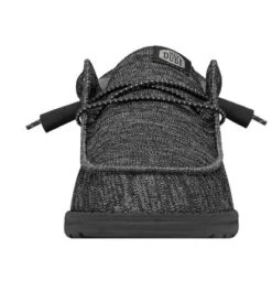 Hey Dude Charcoal Wally Sport Knit Men's Casual Shoes 40536-025 -Vogue Shoes 40536 025 3 resized 1