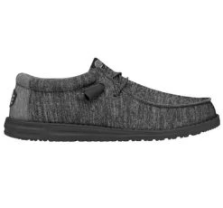 Hey Dude Charcoal Wally Sport Knit Men's Casual Shoes 40536-025
