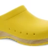 Dansko Yellow Kane Mule Women's Clog Shoes -Vogue Shoes 4145 171700 1