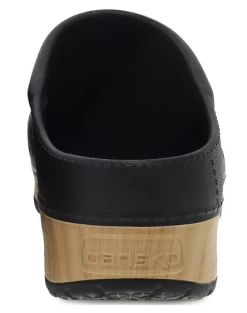 Dansko Black Kane Molded Ladies Clog Shoes 4145-180200 -Vogue Shoes 4145 180200 3