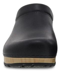 Dansko Black Kane Molded Ladies Clog Shoes 4145-180200 -Vogue Shoes 4145 180200 4