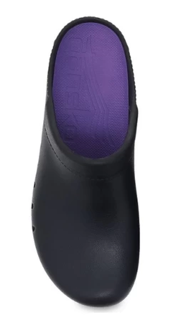 Dansko Black Kane Molded Ladies Clog Shoes 4145-180200 -Vogue Shoes 4145 180200 5