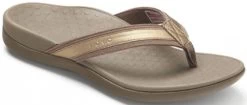 Bronze Metallic Podiatrist-Designed Orthaheel Vionic Womens Sandals