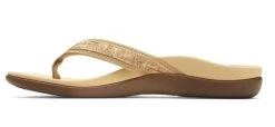 Vionic Gold Cork Tide II Toe Post Womens Comfort Sandals -Vogue Shoes 44tideii gold cork 1