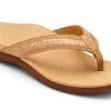 Vionic Gold Cork Tide II Toe Post Womens Comfort Sandals -Vogue Shoes 44tideii gold cork