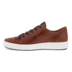 Ecco Cognac Soft 7 Mens City Sneakers 470364-02053 12 Ecco Cognac Soft 7 Mens City Sneakers 470364-02053 -Vogue Shoes 470364 02053 4 resized