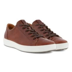 Ecco Cognac Soft 7 Mens City Sneakers 470364-02053 13 Ecco Cognac Soft 7 Mens City Sneakers 470364-02053 -Vogue Shoes 470364 02053 6 resized