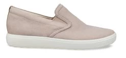 Ecco Grey Rose/Powder Soft 7 Womens Slip On Casual Shoes 470493-60604 -Vogue Shoes 470493 60604 1