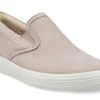 Ecco Grey Rose/Powder Soft 7 Womens Slip On Casual Shoes 470493-60604 -Vogue Shoes 470493 60604
