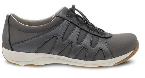 Dansko Charcoal Metallic Suede Harlie Womens Comfort Shoes 4851-970397 2 Dansko Charcoal Metallic Suede Harlie Womens Comfort Shoes 4851-970397