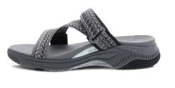 Dansko Grey Multi Webbing Rosette Womens Comfort Sandals 4916-941000 -Vogue Shoes 4916 941000 1