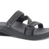 Dansko Grey Multi Webbing Rosette Womens Comfort Sandals 4916-941000