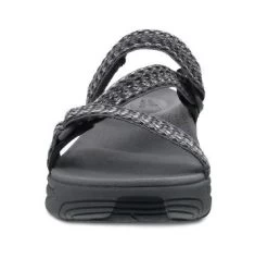Dansko Grey Multi Webbing Rosette Womens Comfort Sandals 4916-941000 -Vogue Shoes 4916 941000 2