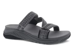 Dansko Grey Multi Webbing Rosette Womens Comfort Sandals 4916-941000