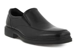Ecco Black Helsinki 2.0 Mens Apron Toe Slip-On Shoes 500154-01001