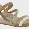 Naot Radiant Gold/Tan/Brown Fantasy Hero Womens Sandals 5047-YBP -Vogue Shoes 5047 ybp