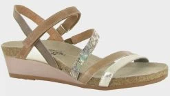Naot Radiant Gold/Tan/Brown Fantasy Hero Womens Sandals 5047-YBP