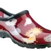 Sloggers Chicken Red Print Ladies Rain And Garden Shoes 5116CBR -Vogue Shoes 5116cbr 2 resized flp