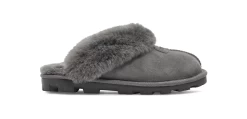 Ugg Grey Coquette Women's Slippers 5125-GREY -Vogue Shoes 5125 grey 1 white bkg resized