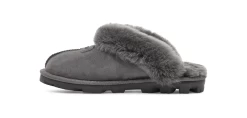 Ugg Grey Coquette Women's Slippers 5125-GREY -Vogue Shoes 5125 grey 3.jpg white bkg resized