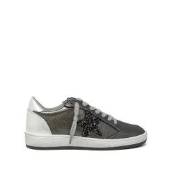 ShuShop Gunmetal Paz Women's Sneakers 0515-023