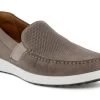 Ecco Warm Grey/Cognac S Lite Moc Mens Slip On Casual Shoes 540504-58267