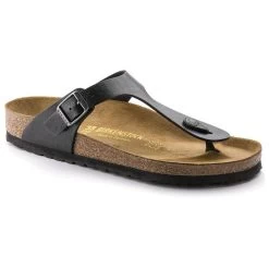 541951 Gizeh Graceful Licorice Birko-Flor Womens Birkenstock Sandals