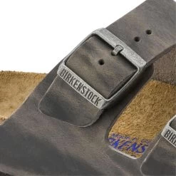 Birkenstock Iron Arizona Soft Footbed Oiled Leather Mens Comfort Shoes 0552801 14 Birkenstock Iron Arizona Soft Footbed Oiled Leather Mens Comfort Shoes 0552801 -Vogue Shoes 552801 detail 1