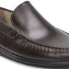 Ecco Classic Brown Leather Mens Driving Moc 570904-01072 -Vogue Shoes 570904 01072690xlarge