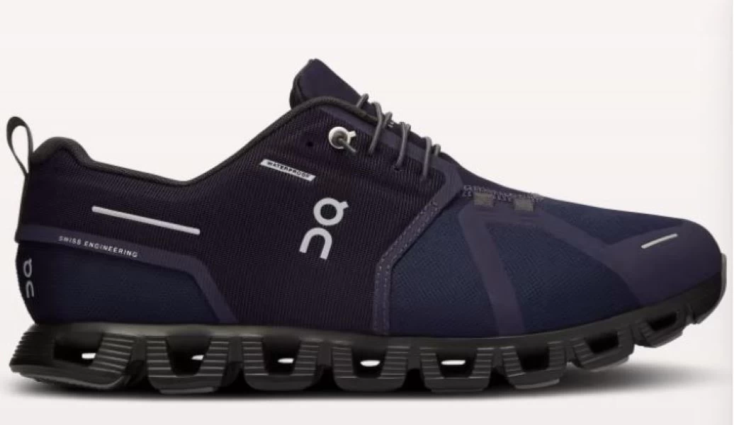 On Midnight/Magnet Men's Cloud 5 Waterproof Athletic Shoes 59.98143 4 On Midnight/Magnet Men's Cloud 5 Waterproof Athletic Shoes 59.98143 - Image 2