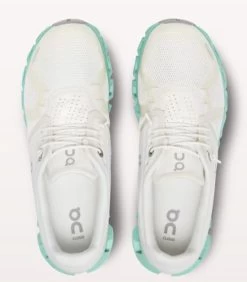 On Undyed-White/Creek Cloud 5 Women's Athletic Shoes 59.98368 -Vogue Shoes 59.98368 2 resized