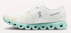 On Undyed-White/Creek Cloud 5 Women's Athletic Shoes 59.98368 -Vogue Shoes 59.98368 4 resized