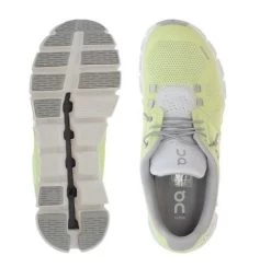 On Hay/Frost Cloud 5 Women's Running Shoes 59.98372 -Vogue Shoes 59.98372 3