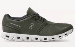 On Olive/White Cloud 5 Men's Athletic Shoes 59.98912