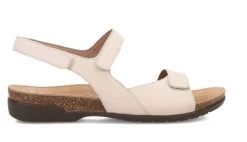 Dansko Ivory Milled Nubuck Ronda Womens Comfort Sandals 6027-615300 -Vogue Shoes 6027 615300 1