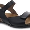 Dansko Black Way Burnished Ronda Women's Sandals 6027-470200