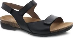 Dansko Black Way Burnished Ronda Women's Sandals 6027-470200
