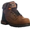 Hoss Brown Carson 6 Inch Composite Safety Toe Boot 60413 -Vogue Shoes 60413 1