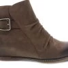 Dansko Mushroom Burnished Nubuck Lia Womens Short Boots 6908-871200 -Vogue Shoes 6908 871200