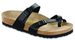 71791 Mayari Birko-Flor Black Comfort Birkenstock Ladies Sandals (R)