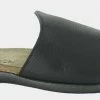 Naot Soft Black Leather Skylar Womens Slip On Sandals -Vogue Shoes 7455 ba6