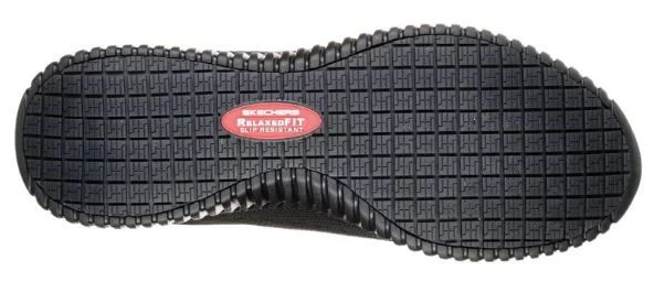 Skechers Black Work Relaxed Fit Cessnock Mens Work Sneakers 77188 6 Skechers Black Work Relaxed Fit Cessnock Mens Work Sneakers 77188 - Image 4