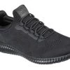Skechers Black Work Relaxed Fit Cessnock Mens Work Sneakers 77188 -Vogue Shoes 77188 blk