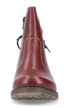 Rieker Wine Colorblock Women's Ankle Boots 79692-35 11 Rieker Wine Colorblock Women's Ankle Boots 79692-35 -Vogue Shoes 79692 35 5 resized