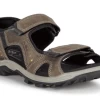 Ecco Dark Clay Offroad Lite Mens Sandals 822084-02559
