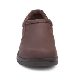 Dansko Brown Distress Wynn Men's Slip-On Shoes 8701-787800 -Vogue Shoes 8701 787800 3 resized