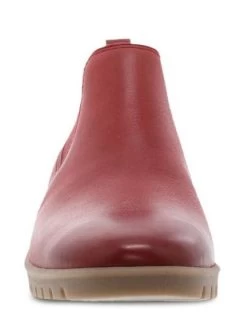Dansko Red Burnished Louisa Women's Calf Booties 9143-220300 -Vogue Shoes 9143 220300 4 resized